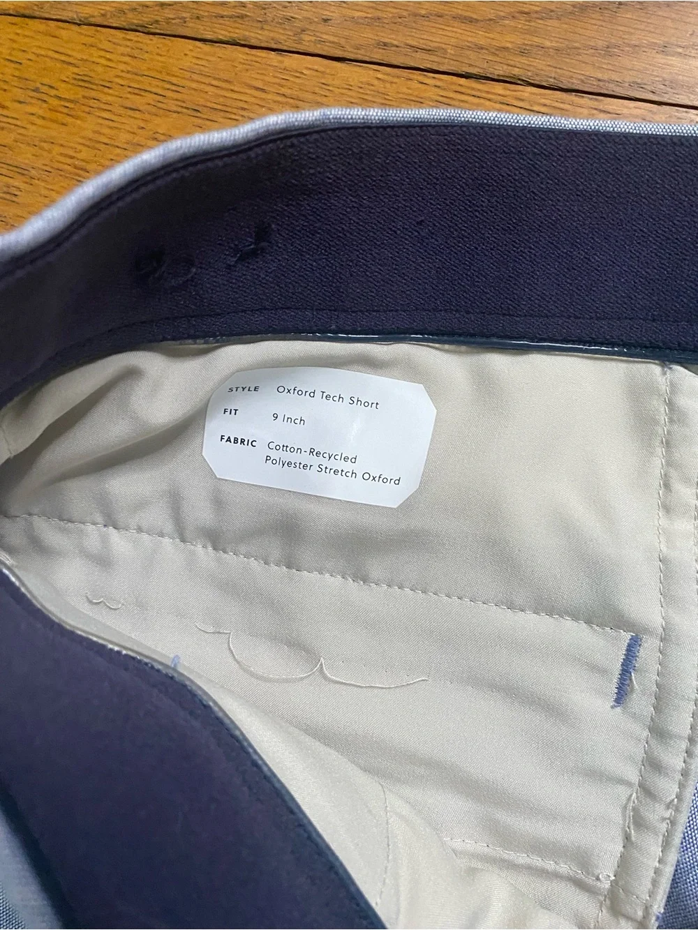 J.Crew Oxford Tech Shorts 9” Light Blue Stretch Performance Chino W32